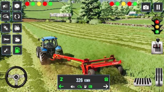 Screenshot Tractor Driving: Village Game Mod APK