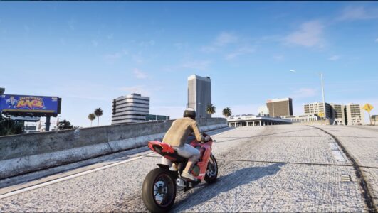 Screenshot Real Bike Wheelie Moto Rider 5 Mod APK