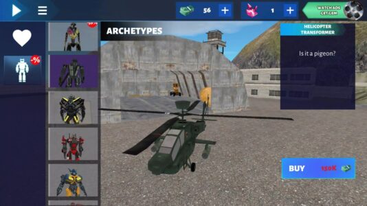 Screenshot Robot Car Mod APK