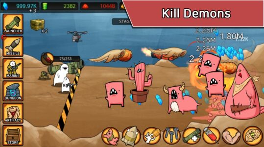 Screenshot [VIP] Missile Dude RPG idle Mod APK