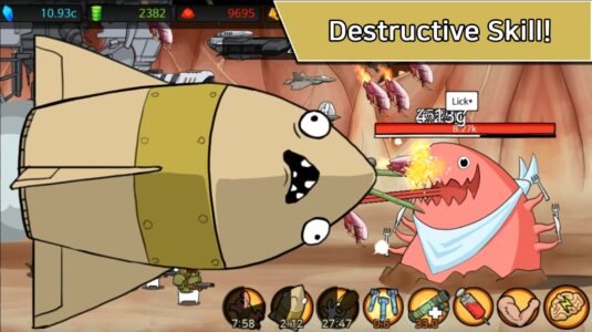 Screenshot [VIP] Missile Dude RPG idle Mod APK