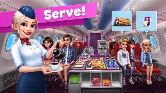 Screenshot Airplane Chefs Cooking Game Mod APK