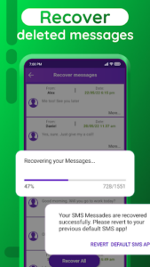 Screenshot Recover Deleted Messages Mod APK