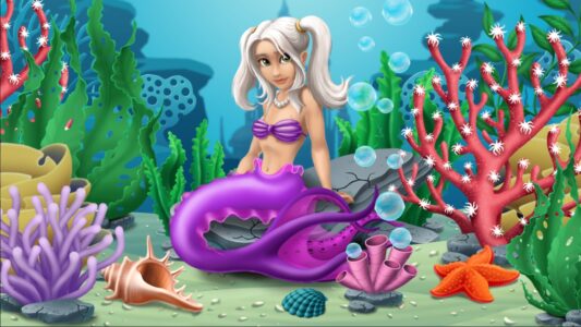 Screenshot Mermaid underwater adventure Mod APK