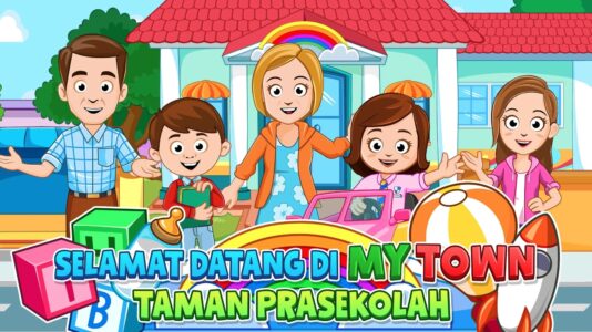 Screenshot My Town Preschool Mod APK