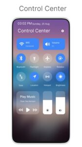 Screenshot Modern Control Center Mod APK