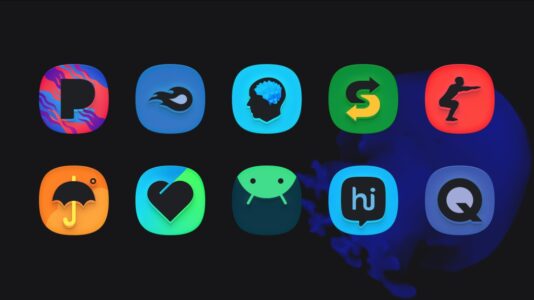 Screenshot SuperBlack Icon Pack Mod APK