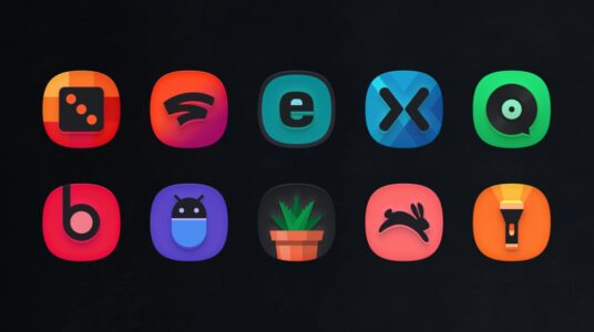 Screenshot SuperBlack Icon Pack Mod APK