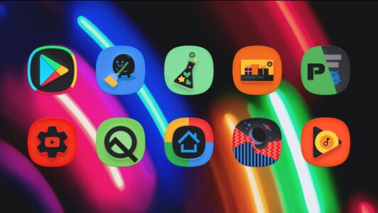 Screenshot SuperBlack Icon Pack Mod APK