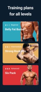 Screenshot Home Workout Six Pack Abs Mod APK