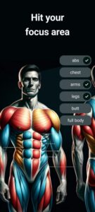 Screenshot Home Workout Six Pack Abs Mod APK