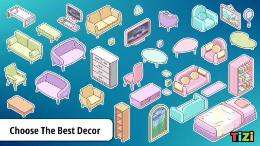 Screenshot Tizi Interior Designing Mod APK