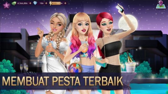 Screenshot Hollywood Story Fashion Star Mod APK