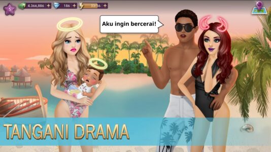 Screenshot Hollywood Story Fashion Star Mod APK