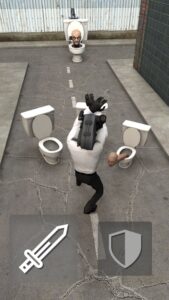 Screenshot Toilet Fight Open World Mod APK