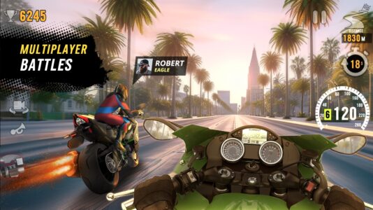 Screenshot Motor Tour Bike game Moto World Mod APK