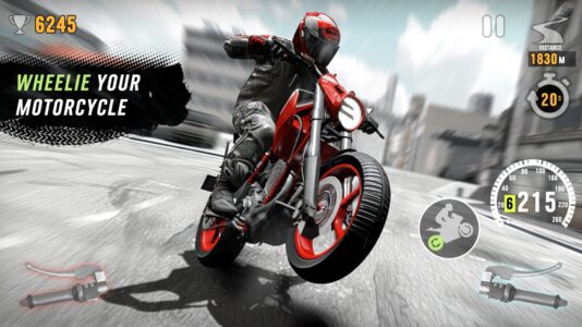 Screenshot Motor Tour Bike game Moto World Mod APK