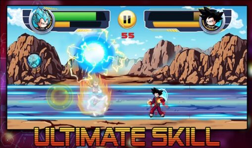 Screenshot Stickman Warriors Dragon Hero Mod APK