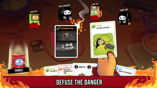 Screenshot Exploding Kittens 2 Mod APK