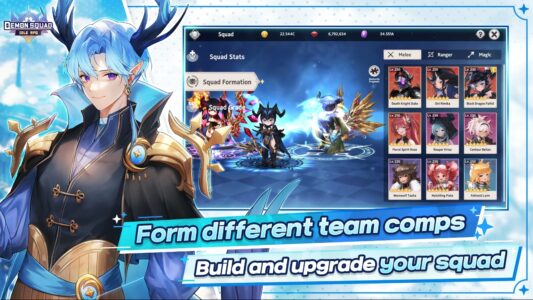 Screenshot Demon Squad Idle RPG Mod APK