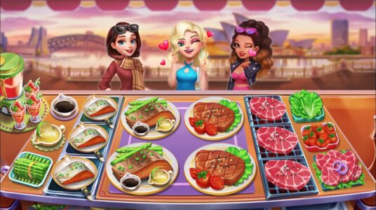 Screenshot Cooking City Mod APK