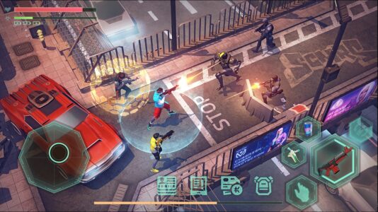 Screenshot Cyberika Action Cyberpunk RPG Mod APK