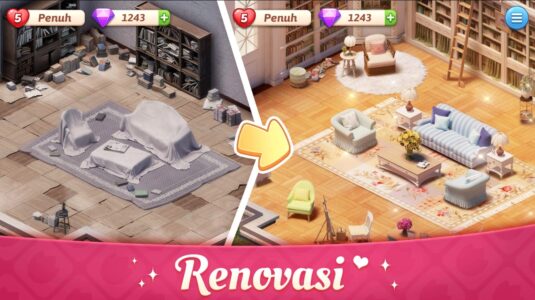 Screenshot My Story Mansion Makeover Mod APK