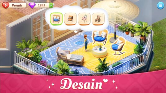 Screenshot My Story Mansion Makeover Mod APK