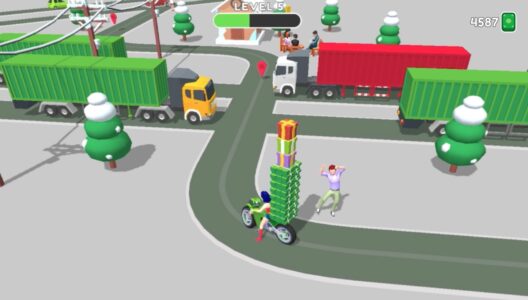 Screenshot Paper Delivery Boy Mod APK