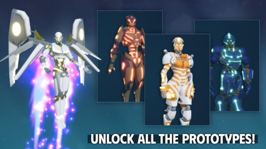 Screenshot Iron Prototype Spider Hero Mod APK