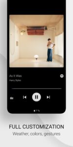 Screenshot Muzia Music on Display Mod APK