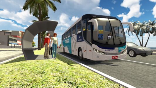 Screenshot Proton Bus Simulator Road Mod APK