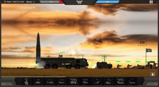 Screenshot Warzone Commander Mod APK