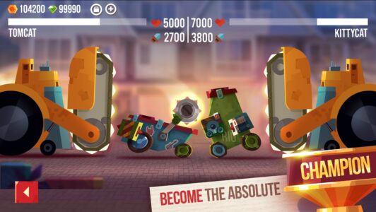 Screenshot CATS Crash Arena Turbo Stars Mod APK