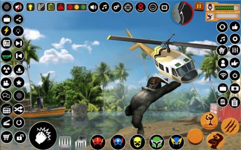 Screenshot Angry Gorilla City Attack Mod APK