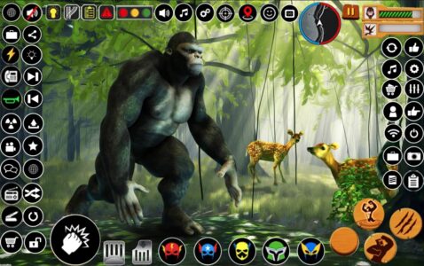 Screenshot Angry Gorilla City Attack Mod APK