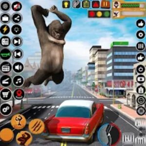 Download Angry Gorilla City Attack Mod Apk v2.7 (No Ads) Latest 2025