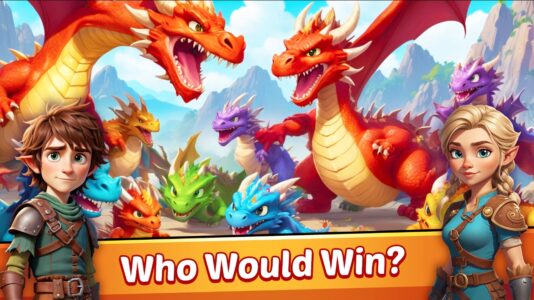 Screenshot Dragon Fight Merge Games Mod APK