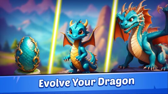 Screenshot Dragon Fight Merge Games Mod APK