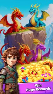 Screenshot Dragon Fight Merge Games Mod APK