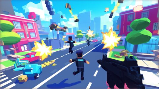 Screenshot Open World Pixel Outlaw Mod APK