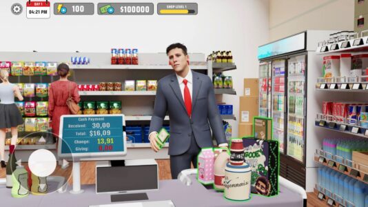 Screenshot Supermarket Simulator City 3D Mod APK