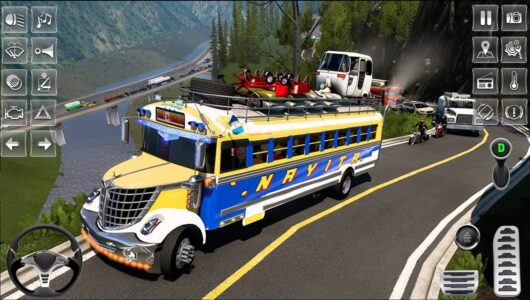 Screenshot Minibus Simulator 2023 Games Mod APK