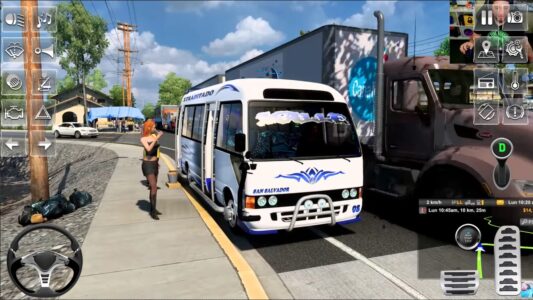 Screenshot Minibus Simulator 2023 Games Mod APK