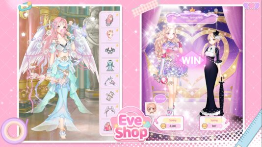 Screenshot Eve Shop Dress Up Anime Game Mod APK