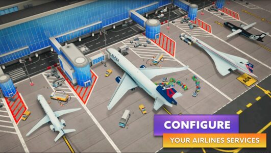 Screenshot Airport Simulator Tycoon City Mod APK