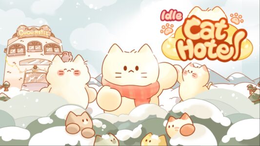 Screenshot Idle Cat Hotel Tycoon Games Mod APK