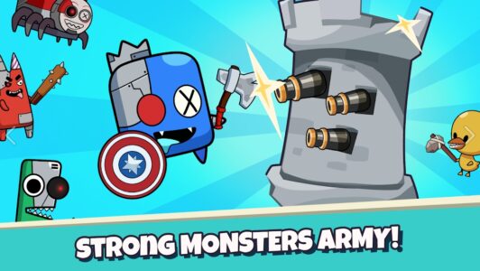 Screenshot Monster Defense Tower Battle Mod APK