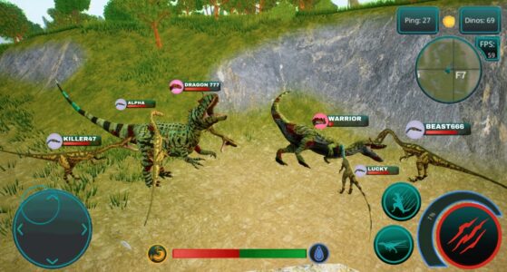 Screenshot The Cursed Dinosaur Isle Mod APK