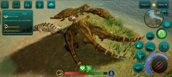 Screenshot The Cursed Dinosaur Isle Mod APK